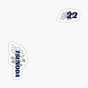 Yuki Tsunoda Scuderia AlphaTauri22 Design Sticker
