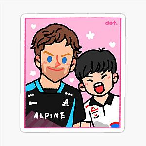 Yuki Tsunoda & Pierre Gasly Sticker