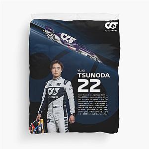 F1 Yuki Tsunoda Duvet Cover