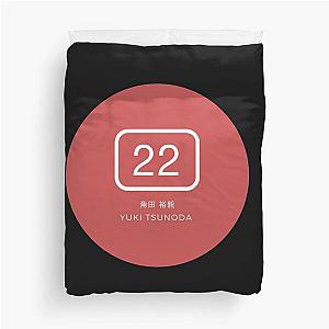 Yuki Tsunoda F Racing Duvet Cover