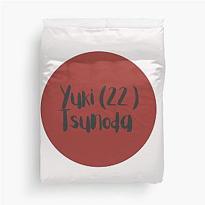 Yuki Tsunoda F1 Racing Duvet Cover