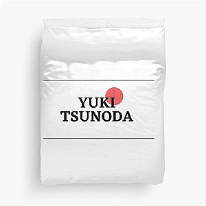 Yuki Tsunoda F1 Racing Duvet Cover