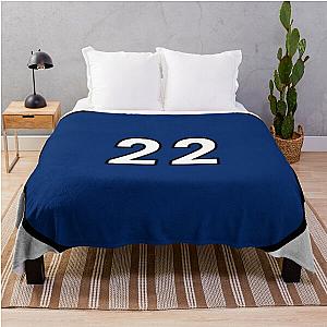 Yuki Tsunoda 22 Simple Alpha Tauri Throw Blanket