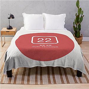 Yuki Tsunoda F1 Racing Blanket