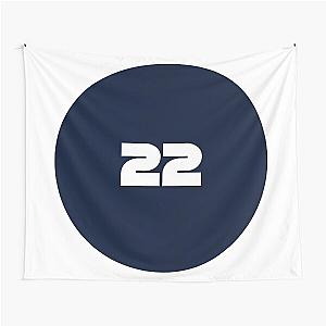Yuki Tsunoda alpha tauri circle Tapestry