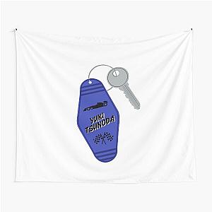 Yuki Tsunoda Keychain Tapestry
