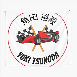 Yuki Tsunoda F1 Racing Tapestry