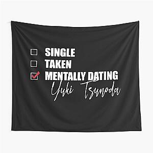 Mentally Dating Yuki Tsunoda Tapestry