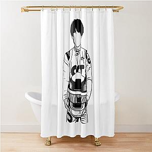 Yuki Tsunoda F1 Shower Curtain