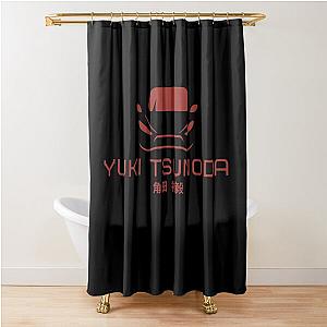 Yuki Tsunoda F1 Racing Shower Curtain