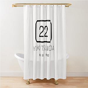 Yuki Tsunoda F1 Racing Shower Curtain
