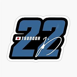 22 by Yuki Tsunoda sticker