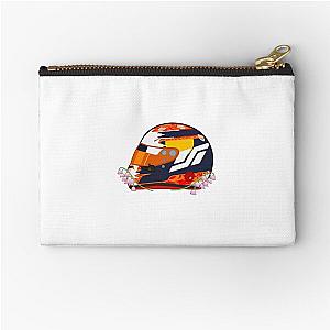 Yuki Tsunoda Canada Helmet Zipper Pouch with Flowers