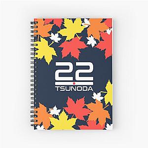 F1 2024 Yuki Tsunoda Spiral Notebook