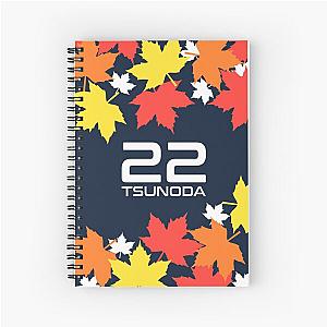 F1 2024 Yuki Tsunoda Spiral Notebook