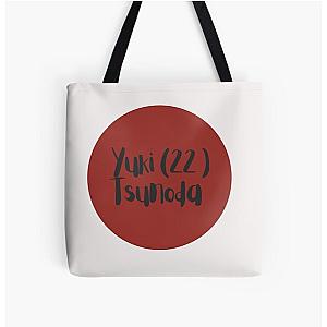 Yuki Tsunoda F1 Racing Tote Bag