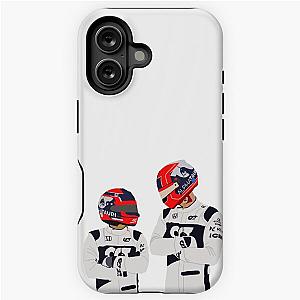 Yuki Tsunoda and Pierre Gasly for AlphaTauri 2021 iPhone Case