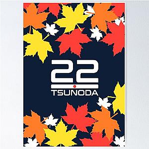 F1 2024 Yuki Tsunoda Poster