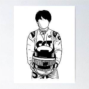 Yuki Tsunoda F1 Poster