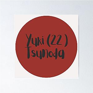 Yuki Tsunoda Formula 1 Racing Poster
