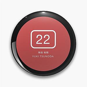 Yuki Tsunoda F1 Pin