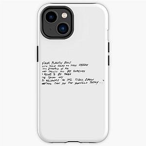 the freak show - yungblud  DOMS HANDWRITING iPhone Tough Case RB0208
