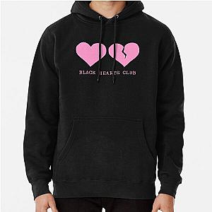 Best seller yungblud black hearts club merchandise Pullover Hoodie RB0208