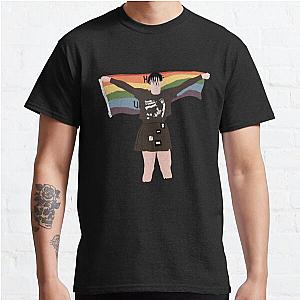 YUNGBLUD LGBT FLAG Sticker Classic T-Shirt RB0208