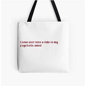 YUNGBLUD LYRICS  All Over Print Tote Bag RB0208