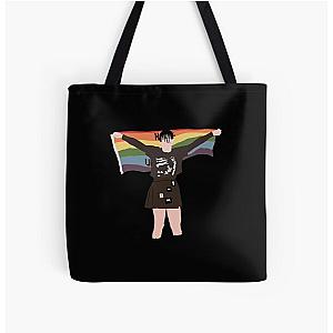 YUNGBLUD LGBT FLAG Sticker All Over Print Tote Bag RB0208