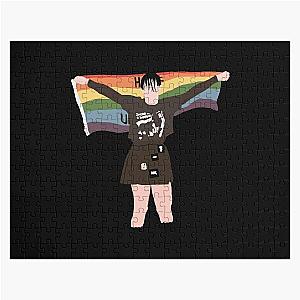 YUNGBLUD LGBT FLAG Sticker Jigsaw Puzzle RB0208