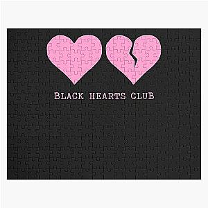 Best seller yungblud black hearts club merchandise Jigsaw Puzzle RB0208