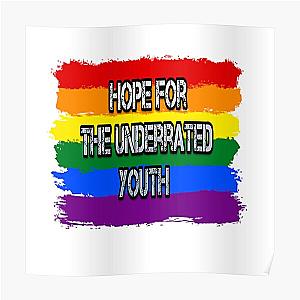hope for the underrated youth yungblud rainbow edition Poster RB0208