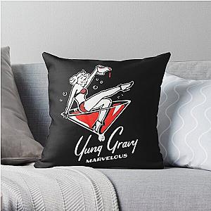 Yung Gravy Pillows - Yung Gravy Untitled Cover Logo Classic T-Shirt Throw Pillow