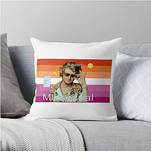 Yung Gravy Pillows - Yung Gravy Lesbian Flag Throw Pillow