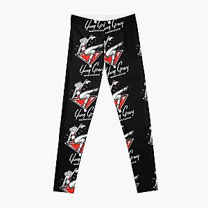 Yung Gravy Leggings - Yung Gravy Untitled Cover Logo Classic T-Shirt Leggings