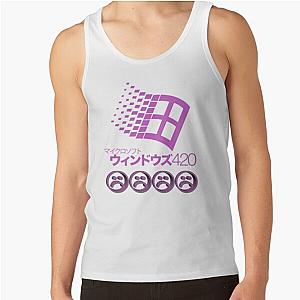 Yung Lean Tank Tops - Yung lean Sad Windows  Tank Top RB3101