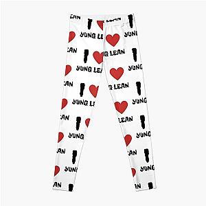 Yung Lean Leggings - I Heart Yung Lean Leggings RB3101