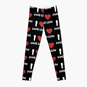 Yung Lean Leggings - I Heart Yung Lean Leggings RB3101