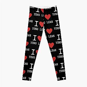 Yung Lean Leggings - I Heart Yung Lean Leggings RB3101