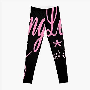 Yung Lean Leggings - Yung Lean Sadboys Hands logo pink Leggings RB3101