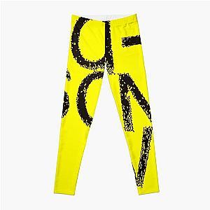 Yung Lean Leggings - Yung Lean Sadboys Poison Ivy Text logo Leggings RB3101