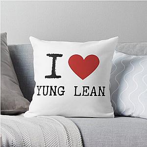 Yung Lean Pillows - I Heart Yung Lean Throw Pillow RB3101