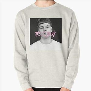 Yung Lean Sweatshirts - Yung Lean sad handwritten japanese  Pullover Sweatshirt RB3101