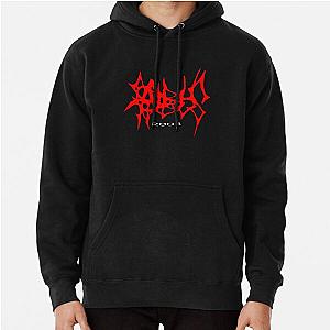 Yung Lean Hoodies - sadboys yung lean metal logo  Pullover Hoodie RB3101