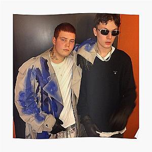 Yung Lean Posters - Yung Lean and Bladee Poster RB3101