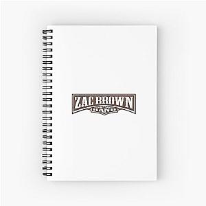 Zac Brown Spiral Notebook