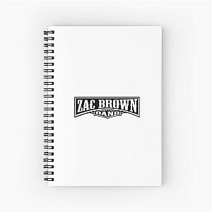 Zac Brown Spiral Notebook