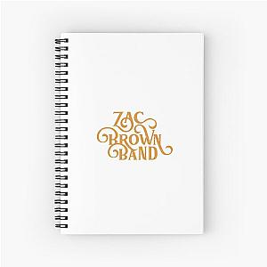 Zac Brown Spiral Notebook