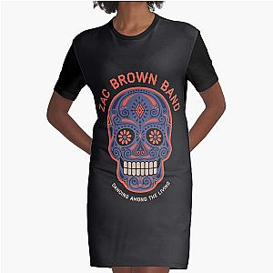 Zac Brown Band Dancing among the living Graphic T-Shirt Dress